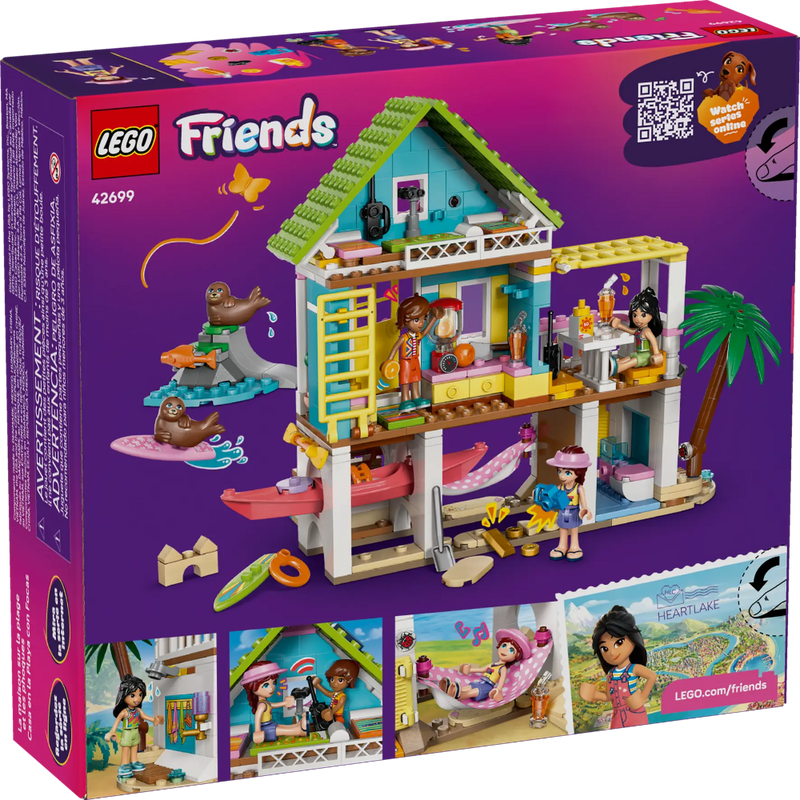 Lego 42699 Friends Beach House With Seals (400 Pieces)