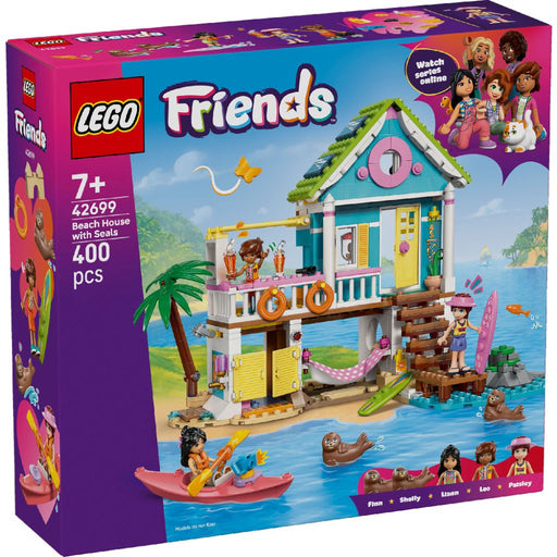 Lego 42699 Friends Beach House With Seals (400 Pieces)-Construction-LEGO-Toycra