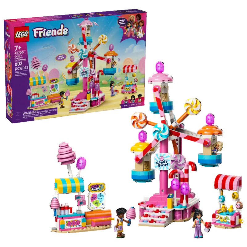 Lego 42700 Friends Candy & Cupcake Ferris Wheel (602 pcs)