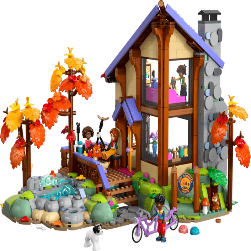 Lego 42705 Friends Cozy Fall Forest Cabin (1229 pcs)