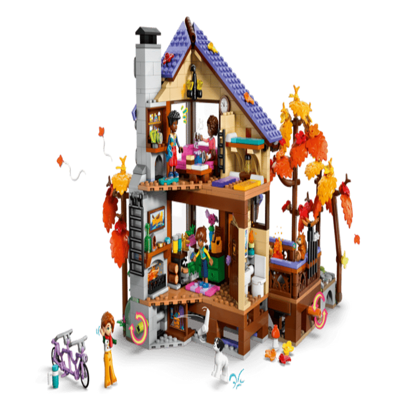 Lego 42705 Friends Cozy Fall Forest Cabin (1229 pcs)