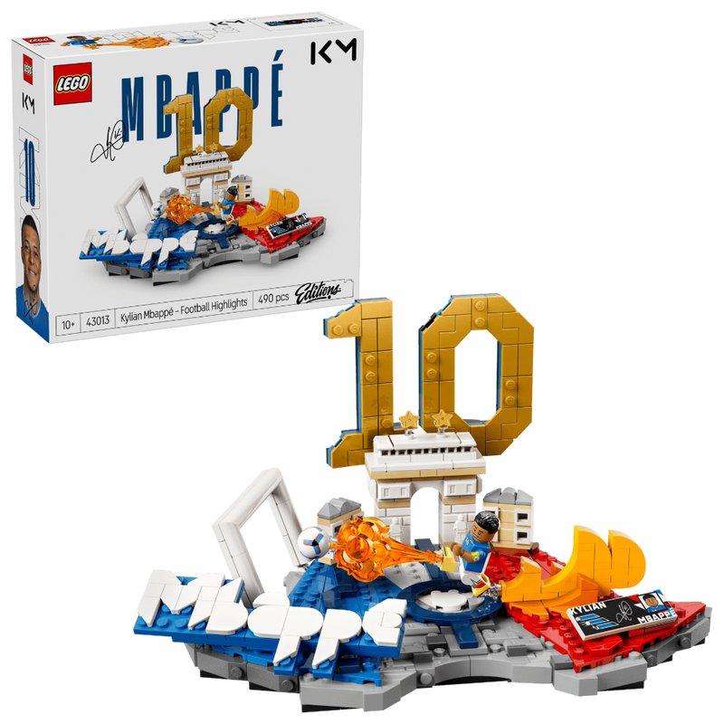Lego 43013 Editions Kylian Mbappe – Football Highlights (490 Pieces)