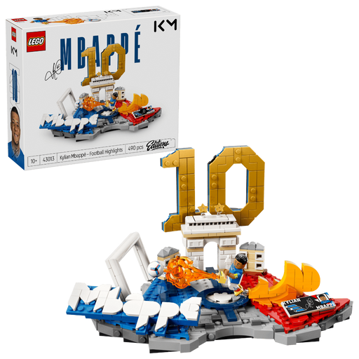 Lego 43013 Editions Kylian Mbappe – Football Highlights (490 Pieces)