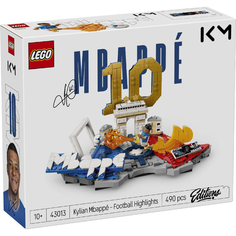 Lego 43013 Editions Kylian Mbappe – Football Highlights (490 Pieces)