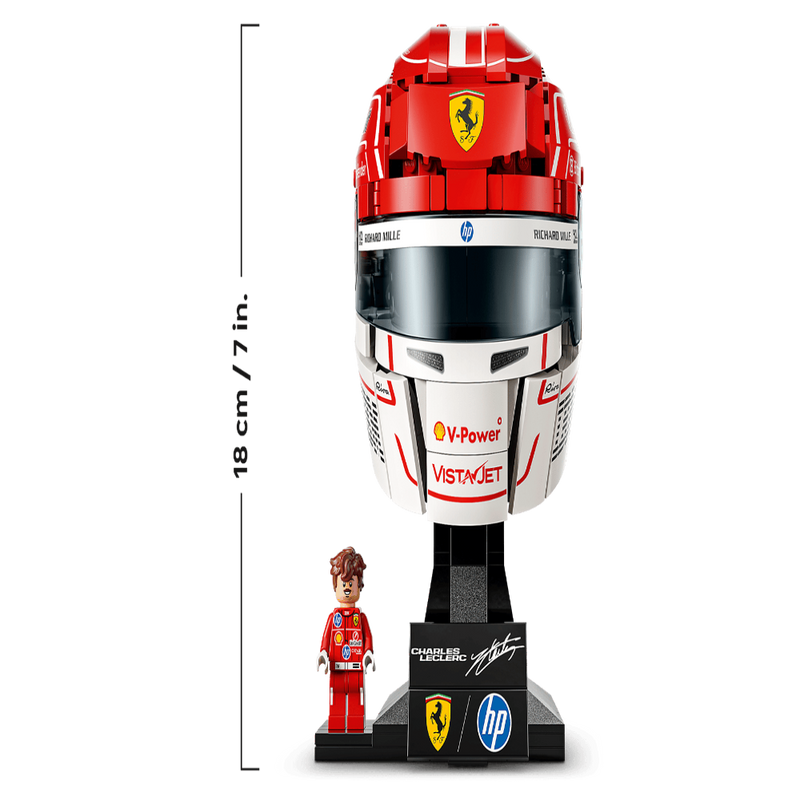 Lego 43014 Editions Scuderia Ferrari HP Charles Leclerc Helmet (886 Pieces)