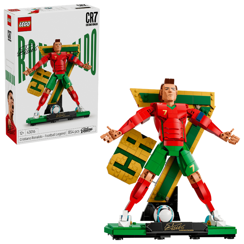 Lego 43016 Editions Cristiano Ronaldo – Football Legend (854 Pieces)