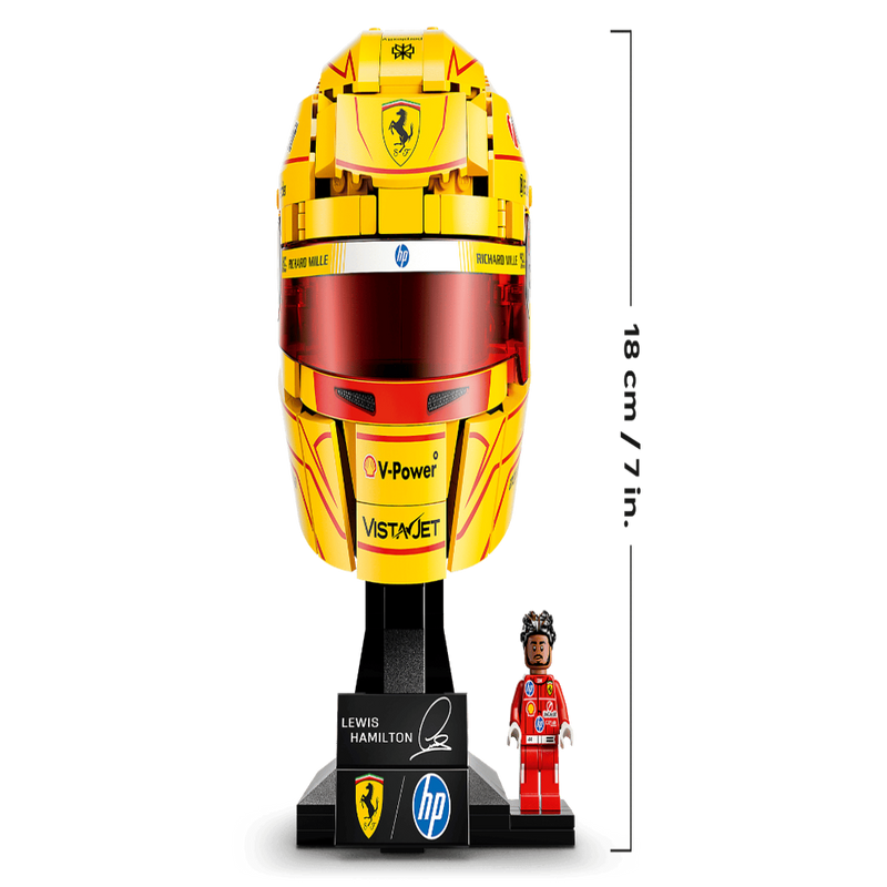 Lego 43022 Editions Scuderia Ferrari HP Lewis Hamilton Helmet (884 Pieces)