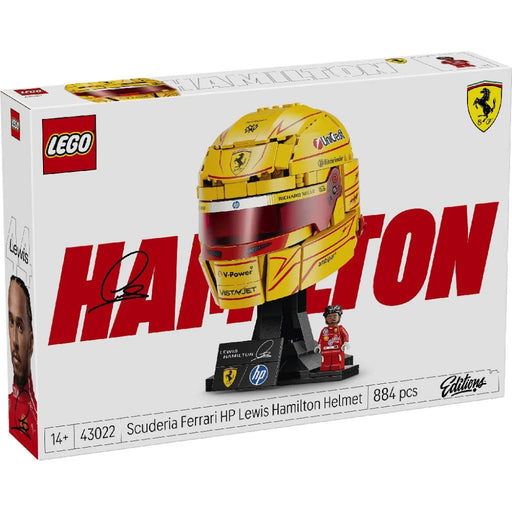 Lego 43022 Editions Scuderia Ferrari HP Lewis Hamilton Helmet (884 Pieces)