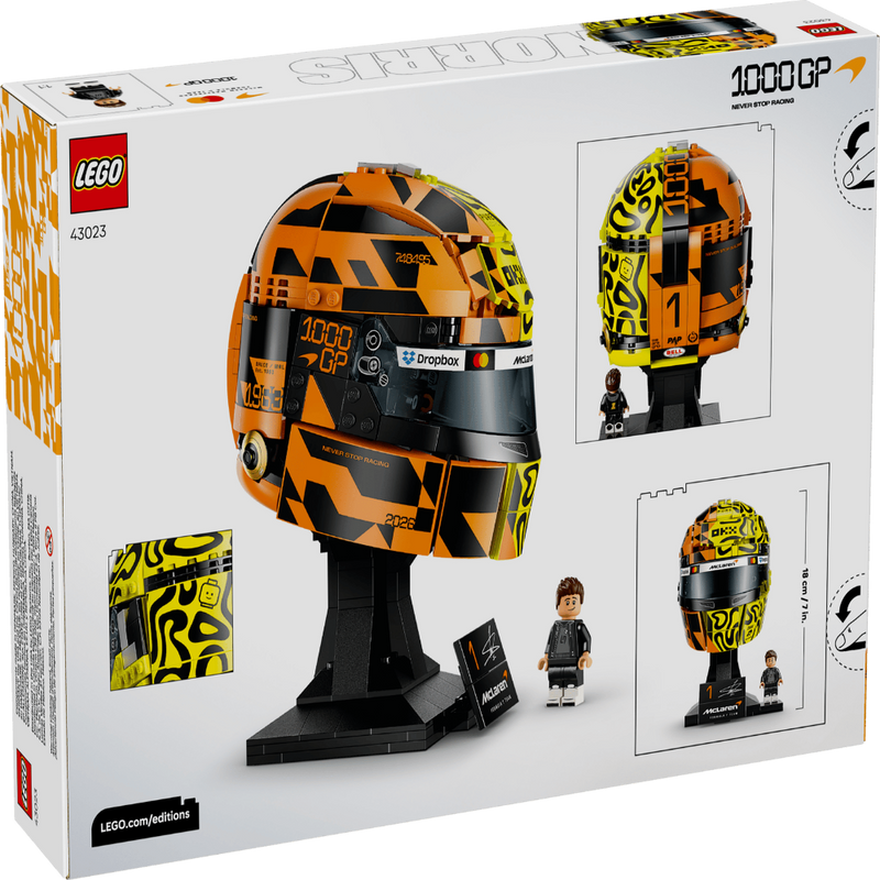 Lego 43023 Editions McLaren Mastercard F1 Team Lando Norris Helmet (793 Pieces)