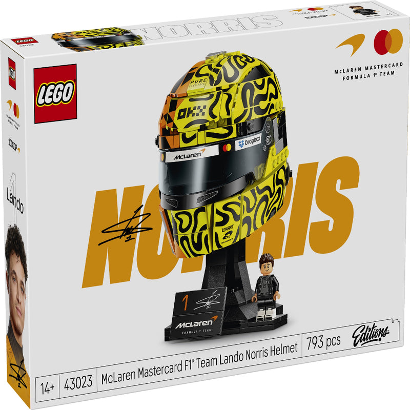 Lego 43023 Editions McLaren Mastercard F1 Team Lando Norris Helmet (793 Pieces)