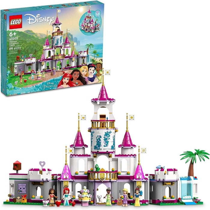 Lego 43205 Disney Princess Ultimate Adventure Castle (698 Pieces)-Construction-LEGO-Toycra