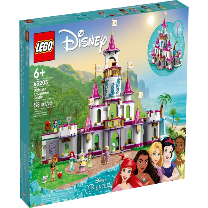 Lego 43205 Disney Princess Ultimate Adventure Castle (698 Pieces)-Construction-LEGO-Toycra