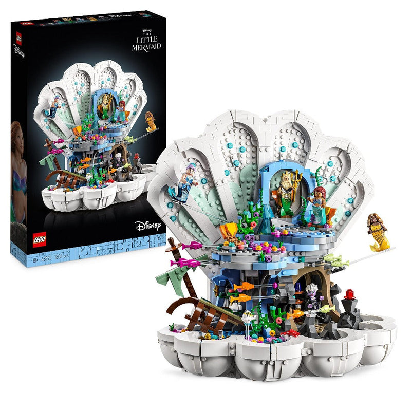 Lego 43225 Disney Princess The Little Mermaid Royal Clamshell