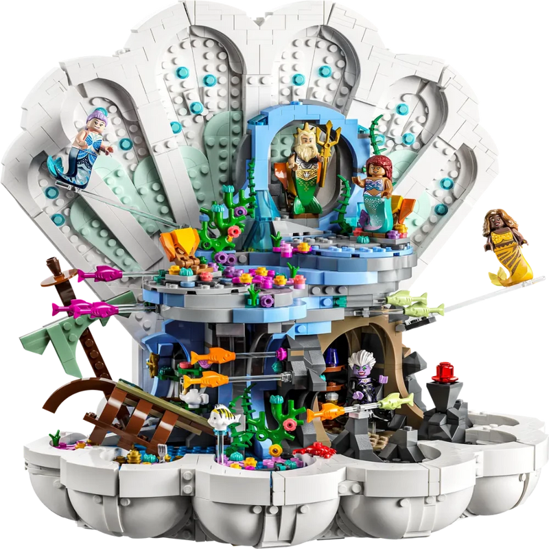 Lego 43225 Disney Princess The Little Mermaid Royal Clamshell