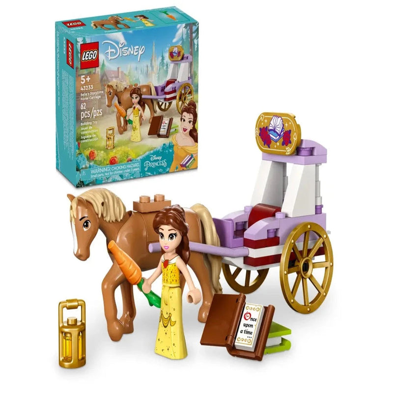 Lego 43233 Disney Princess Belle's Storytime Horse Carriage (62 Pieces)