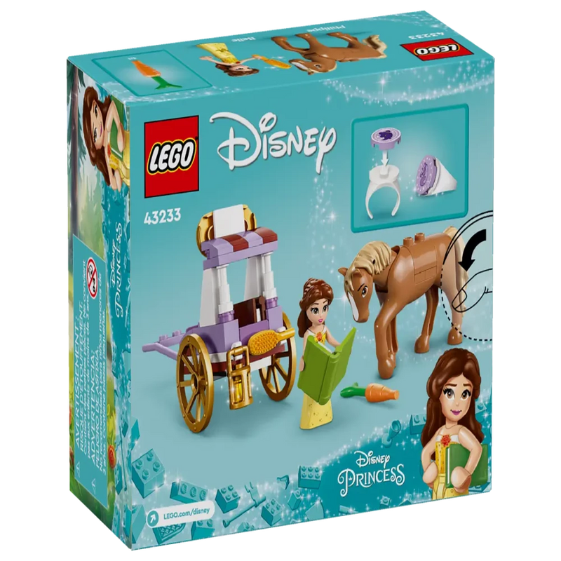 Lego 43233 Disney Princess Belle's Storytime Horse Carriage (62 Pieces)