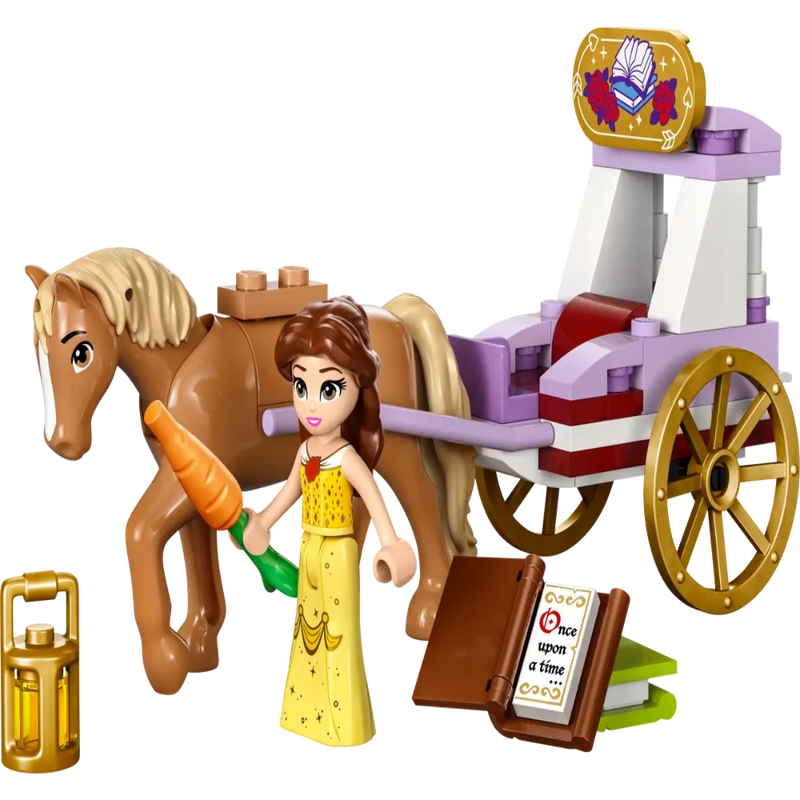 Lego 43233 Disney Princess Belle's Storytime Horse Carriage (62 Pieces)