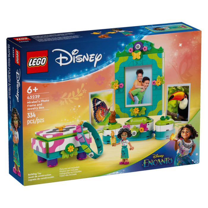 Lego 43239 Disney Mirabel's Photo Frame And Jewelry Box (334 Pieces)-Construction-LEGO-Toycra