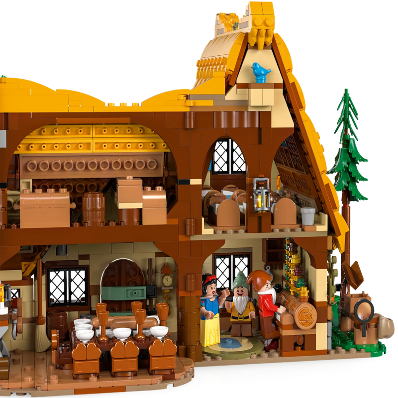 Lego 43242 Disney Snow White And The Seven Dwarfs Cottage (2228 Pieces)