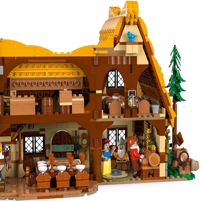Lego 43242 Disney Snow White And The Seven Dwarfs Cottage (2228 Pieces)-Construction-LEGO-Toycra