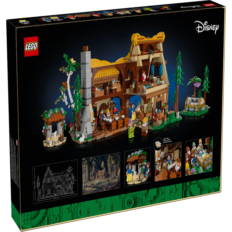 Lego 43242 Disney Snow White And The Seven Dwarfs Cottage (2228 Pieces)