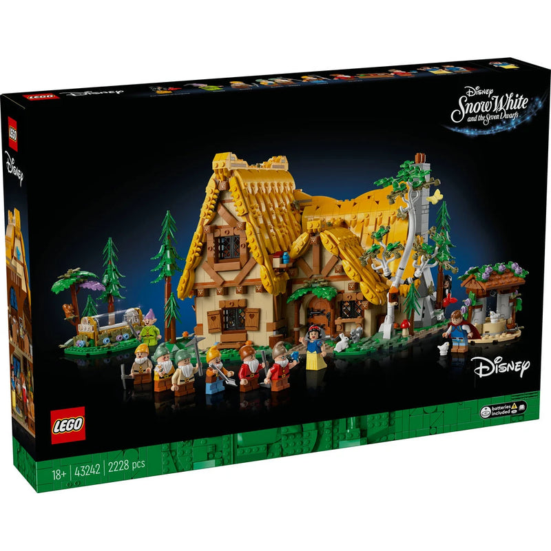 Lego 43242 Disney Snow White And The Seven Dwarfs Cottage (2228 Pieces)