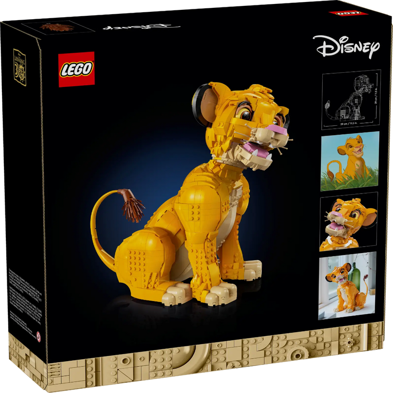 Lego 43247 Disney Young Simba The Lion King (1445 Pieces)