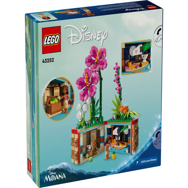 Lego 43252 Disney Moana's Flowerpot (619 Pices)