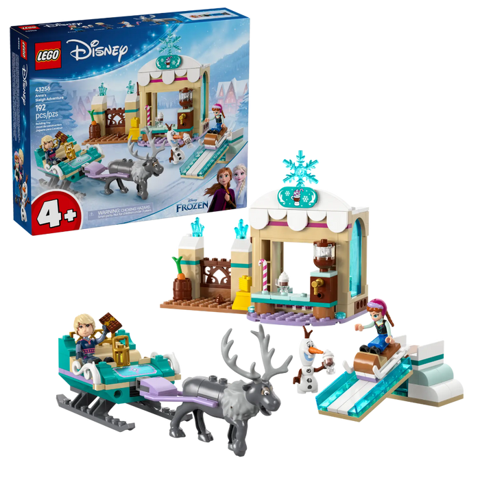 Lego 43256 Disney Anna's Sleigh Adventure (192 Pieces)-Construction-LEGO-Toycra