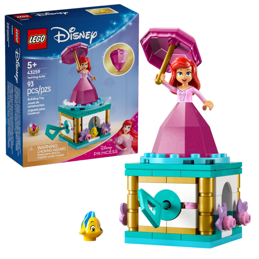 Lego 43259 Disney Twirling Ariel (93 Pieces)-Construction-LEGO-Toycra