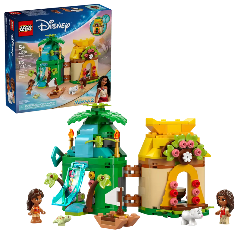 Lego 43260 Disney Moana's Island Fun (175 Pieces)