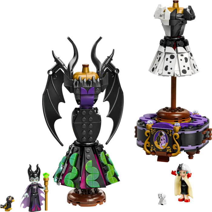 Lego 43262 Disney Classic Maleficent's And Cruella De Vil's Dresses (524 Pieces)-Construction-LEGO-Toycra
