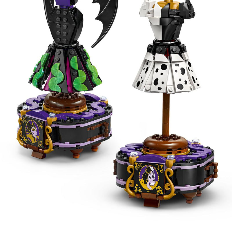 Lego 43262 Disney Classic Maleficent's And Cruella De Vil's Dresses (524 Pieces)