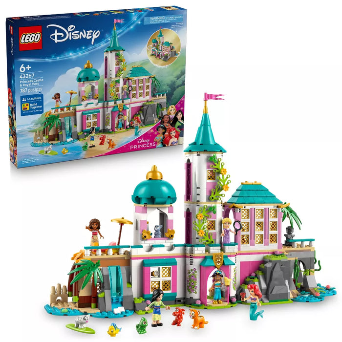 Lego 43267 Disney Princess Castle & Royal Pets (787 Pieces)-Construction-LEGO-Toycra