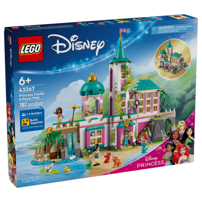 Lego 43267 Disney Princess Castle & Royal Pets (787 Pieces)-Construction-LEGO-Toycra