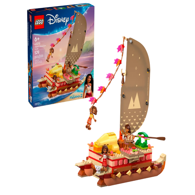 Lego 43270 Disney Moana's Adventure Canoe (529 Pieces)