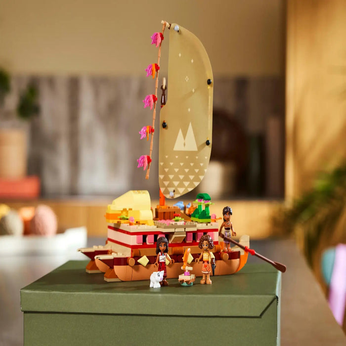Lego 43270 Disney Moana's Adventure Canoe (529 Pieces)-Construction-LEGO-Toycra