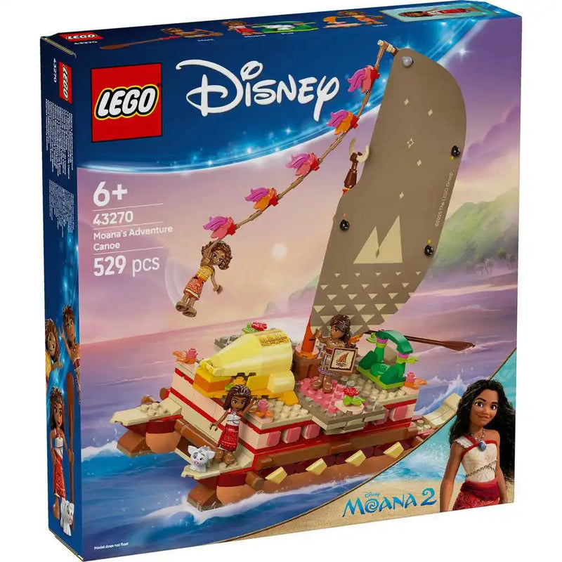 Lego 43270 Disney Moana's Adventure Canoe (529 Pieces)