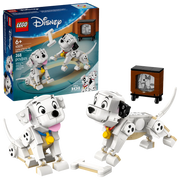 Lego 43271 Disney Lucky & Penny 101 Dalmatians Puppies (268 Pieces)