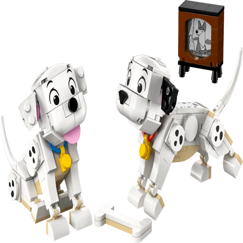 Lego 43271 Disney Lucky & Penny 101 Dalmatians Puppies (268 Pieces)