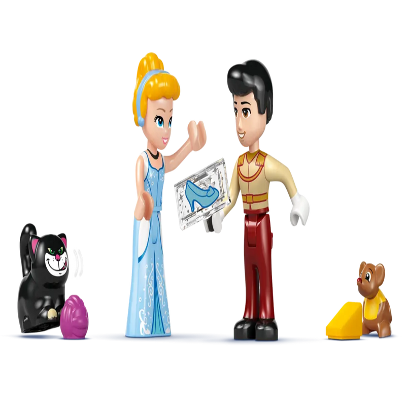 Lego 43275 Disney Cinderella's Castle & Horse Carriage (596 Pieces)-Construction-LEGO-Toycra