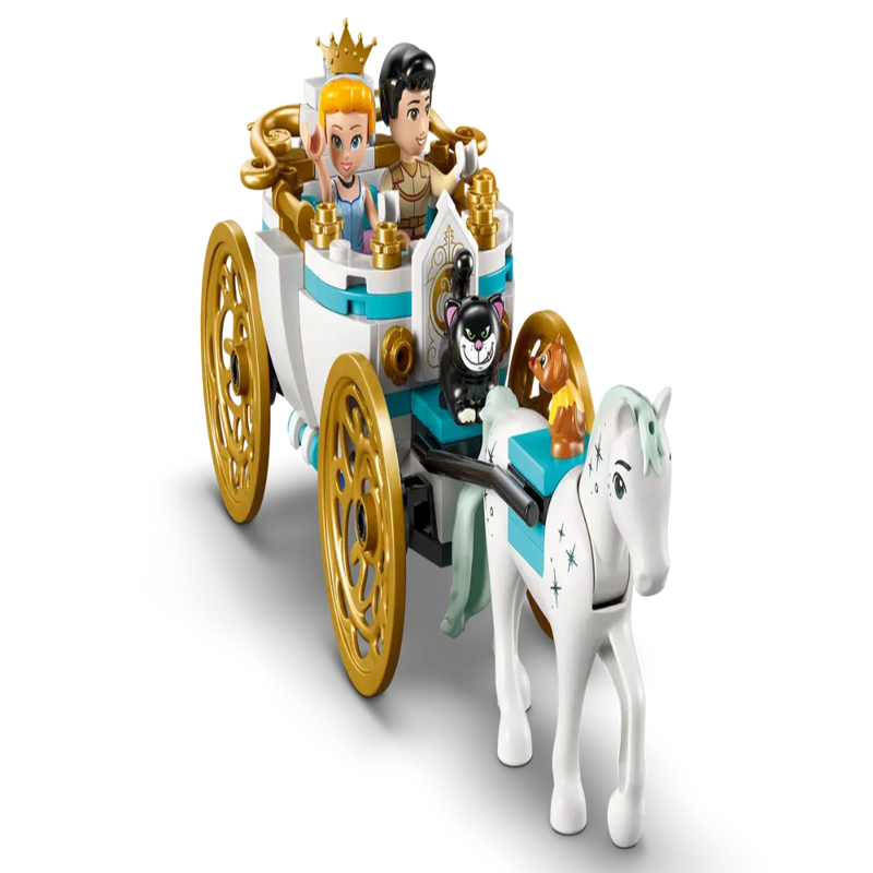 Lego 43275 Disney Cinderella's Castle & Horse Carriage (596 Pieces)-Construction-LEGO-Toycra