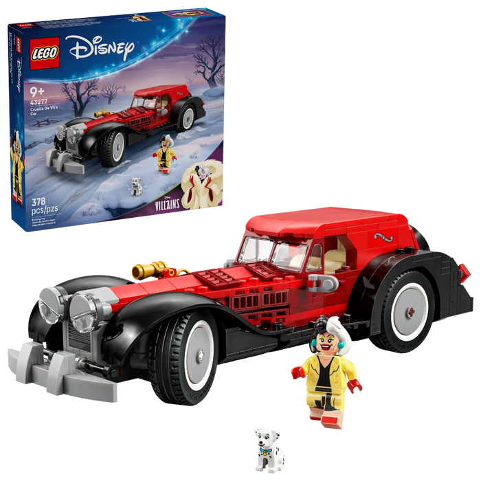 Lego 43277 Disney Cruella De Vil's Car (378 Pieces)-Construction-LEGO-Toycra