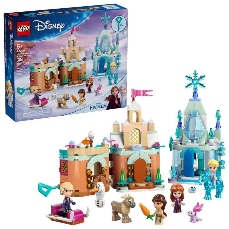 Lego 43278 Disney Mini Arendelle Castle & Elsa's Ice Palace (306 Pieces)