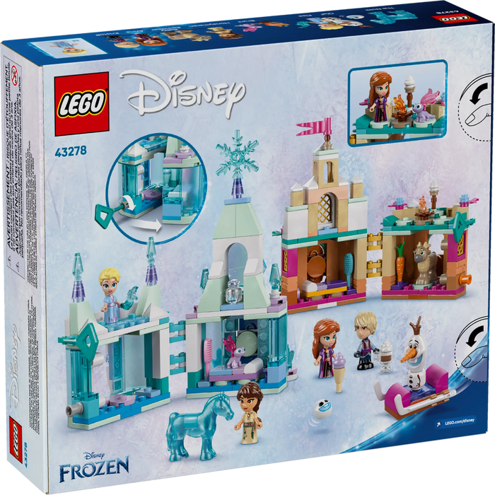 Lego 43278 Disney Mini Arendelle Castle & Elsa's Ice Palace (306 Pieces)-Construction-LEGO-Toycra