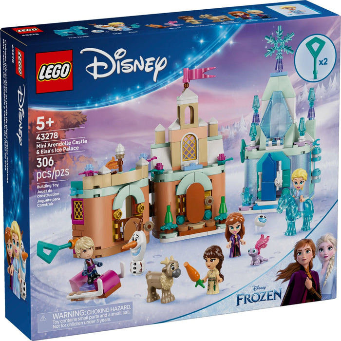 Lego 43278 Disney Mini Arendelle Castle Elsa's Ice Palace (306