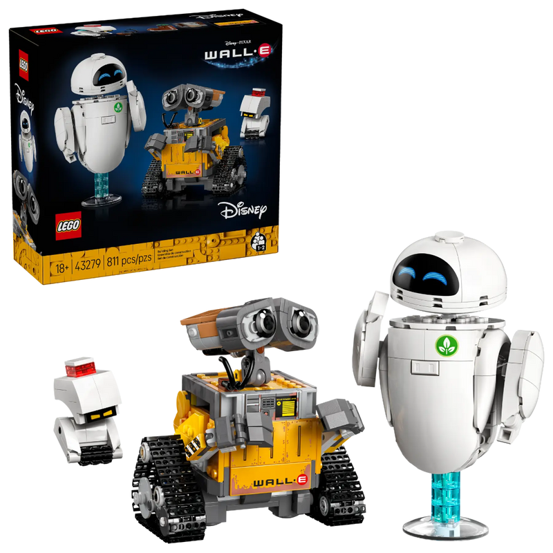 Lego 43279 Disney WALL-E And EVE (811 Pieces)