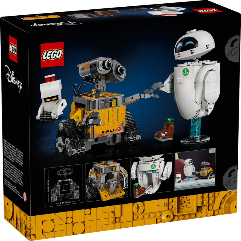 Lego 43279 Disney WALL-E And EVE (811 Pieces)