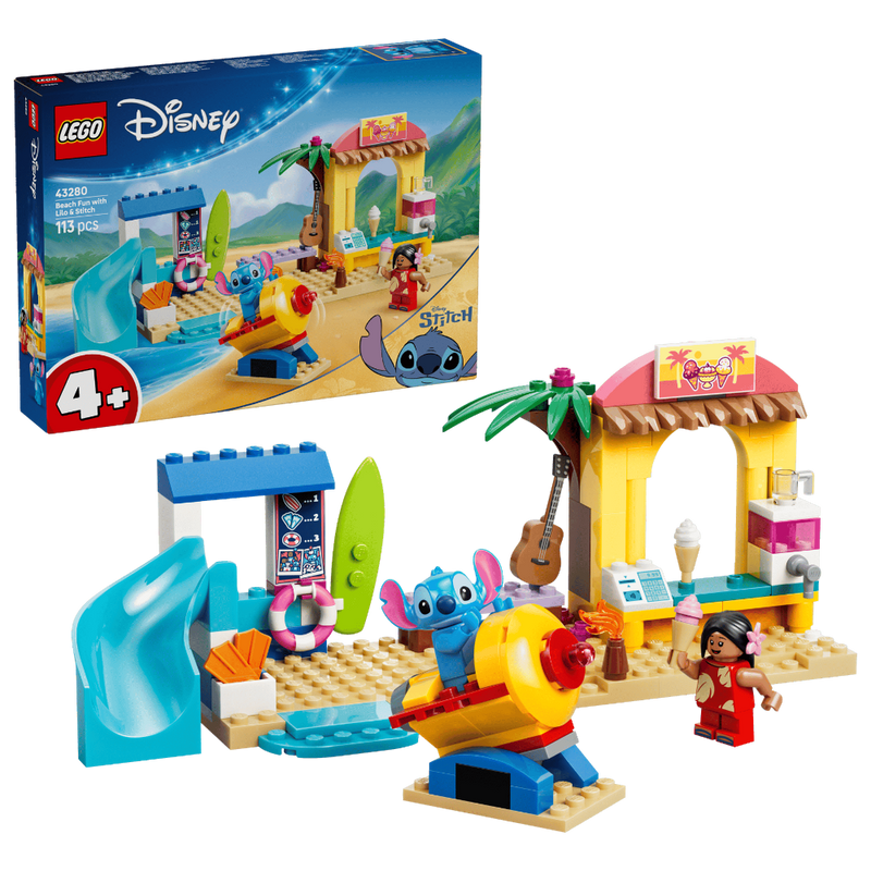 Lego 43280 Disney Beach Fun With Lilo & Stitch (113 Pieces)