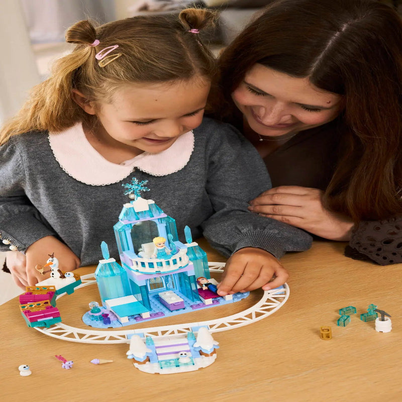 Lego 43281 Disney Elsa's Ice Castle & Snow Ride Adventure (216 Pieces)